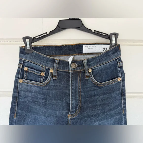 Rag & Bone Flexi Peyton Ankle Bootcut Jean NWT Size 23 - Picture 2 of 6